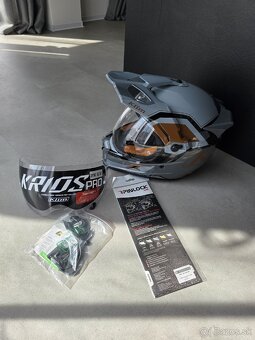 Helma na motorku - Klim
MD Raly Metallic Bronze - 9