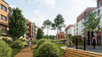 Projekt PARADAJS, Hlohovec novostavba 1izbový byt, výmera (4 - 9