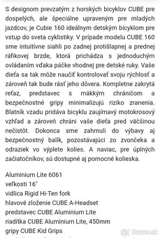 Detsky bicykel 16 (osobný odber PP) - 9