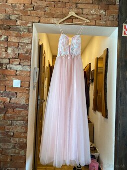 Dlhe tylove spolocenske saty Mascara - 9