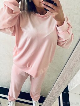 Damska talianska velurova suprava babypink - 9