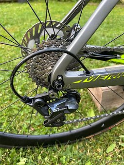 MERIDA REACTO DISC 5000 matná šedá metalíza(čierny/zelený) - 9