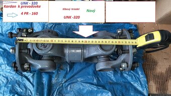 Kardany UNK320 ,LKT 120 UNC201 - 9