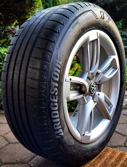 alu R18 5x112 orig. Audi + VW, pneu 235/55, Q3 + VW Tiguan - 9