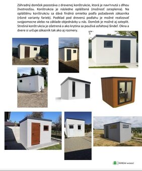 Záhradné domčeky - 9