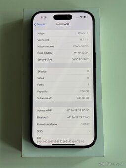 iPhone 16 Pro, Black, 256GB - 9