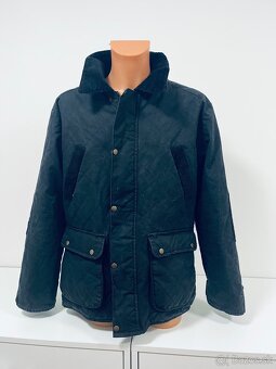 Prešívaná Bunda s Tartanom (Barbour štýl) vel L - 9