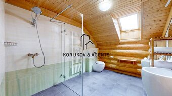 PREDAJ, štýlový zrubový dom vo Veľkej Lomnici pod Vysokými T - 9
