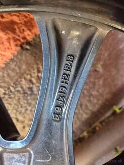 Predám originálne alu disky BMW 5x120 R19. - 9