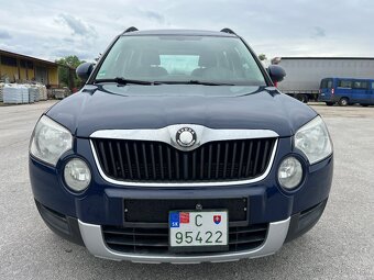 PREDAM ŠKODA YETI 2.0TDi 103kW 4x4 dovoz DE - 9