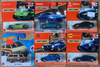 HOT WHEELS RÔZNE DRUHY 1:64 - 9