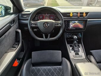 Superb FL SportLine 2.0 TDI 190k 7°DSG, Virtual, MATRIX, DPH - 9