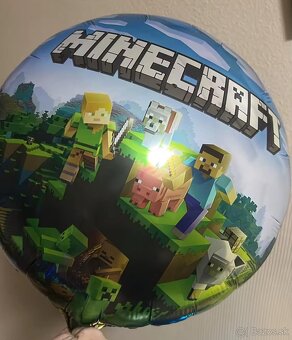 Nové balóny Minecraft 87cm/65cm - sada AŽ 15/16 kusov - 9
