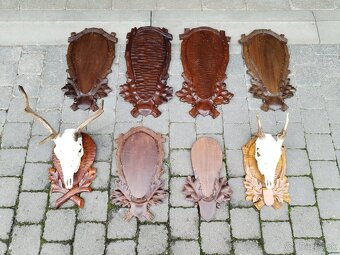 Podložky pod trofeje jeleňov danielov - 9