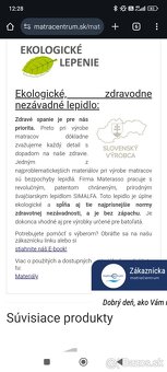 Matrace materasso ortopedické nové - 9