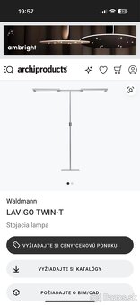 Stojaca lampa Waldmann - 9