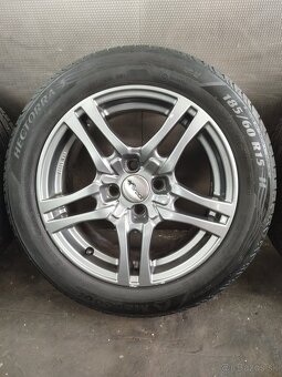 Predám tieto elektróny 4x100 R15 185/60 R15 6.5mm letné - 9