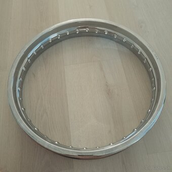 Chromovaný ráfik 1,85 x 16 JAWA Kývačka, Panelka - 9