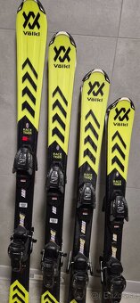 Detské zjazdové lyže značky VOLKL komplet - 9