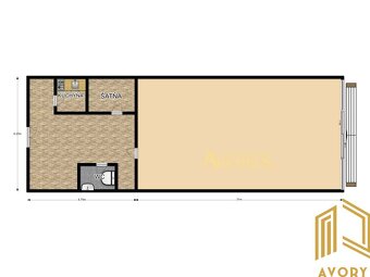 NA PRENÁJOM KOMERČNÝ PRIESTOR (88m2) V CENTRE SENICE - 9