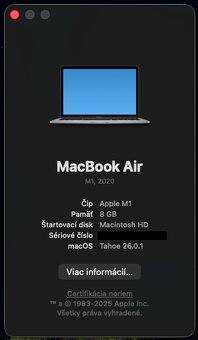 MacBook Air 13’’ M1 2020 256GB Space grey - 9