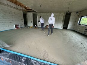 Liate anhydritové podlahy, potery, - 9