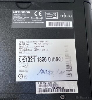 Fujitsu Lifebook / i5 M480 / 4GB RAM / 128GB SSD / 15.6" - 9