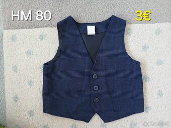 Chlapcenske sako a vesta 98, 92, 62, 74, 80 - 9