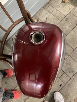 Palivová nádrž Jawa 250/350 panelka - 9