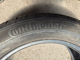 215/55 r18 letné 4 ks CONTINENTAL dezén 7,5 - 6 mm - 9