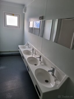 Sanitárny kontajner WC, + sprchy - 9