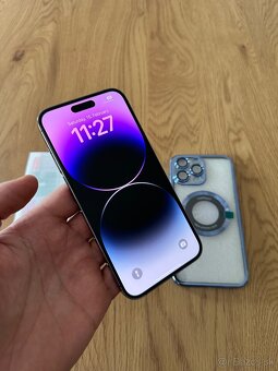 iPhone 14 Pro Max 128 gb Deep Purple v záruke +prislušenstvo - 9