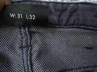 Pánske,kvalitné džínsy EMPORIO ARMANI - veľkosť 31/32 - 9