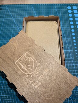 Kožená peňaženka. Ručna výroba. - 9