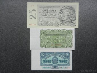 Československé UNC bankovky a iné - 9
