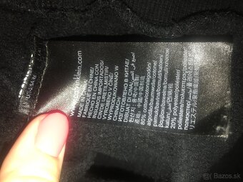 CALVIN KLEIN originál pánska mikinka/metalická L/XL - 9