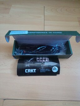 Zatvárací nôž CRKT M16-04ZLEK Tanto Blackout (nový) - 9