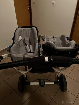 Kočík pre dvojičky Dalga - 9