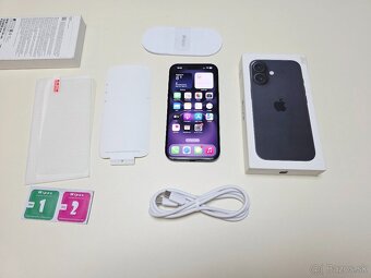 APPLE IPHONE 16 256GB ,ZDRAVIE BATERKY 100%,ZÁRUKA - 9