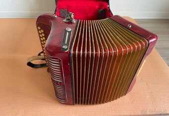 Heligonka Hohner Club lllM CF 3hlas + Kufor - 9