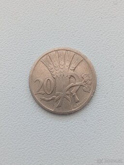 25 hal. a 20 hal. Československe mince - 9