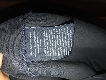 TOMMY HILFIGER originál tmavomodré damske saty L - 9