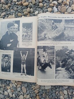 Olympiáda 1936 v Berlíne originálny starý časopis - 9