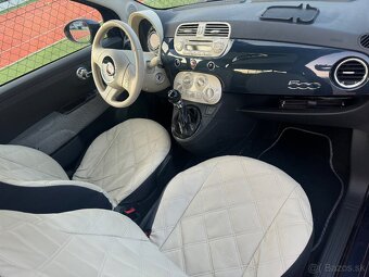FIAT 500 1.2i rv 2009 51KW zachovale - 9
