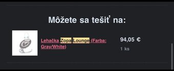 Lehátko Zopa Lounge - 9