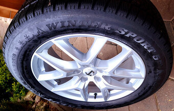 alu R18 5x108, zimné pneu 235/60, orig. Volvo XC90 + XC60 - 9