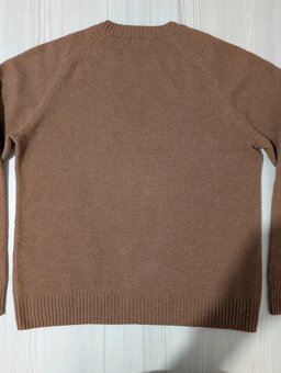 Vlnený jumper Uniqlo - lambswool crew neck sveter Pullover - 9