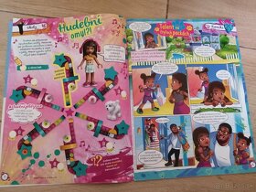 4x Lego časopis spolu s polybag friends - 9