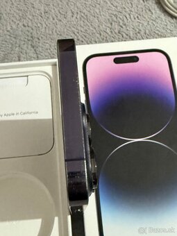 Predám Apple iPhone 14 PRO 256GB Deep Purple Bežné známky - 9