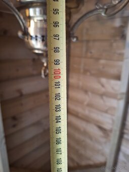 Starozitny bronzový luster - 9